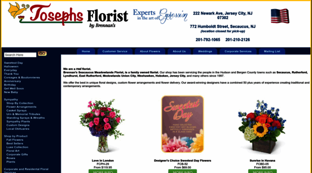 josephsflorists.com