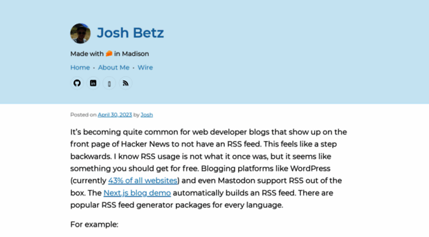 joshbetz.com