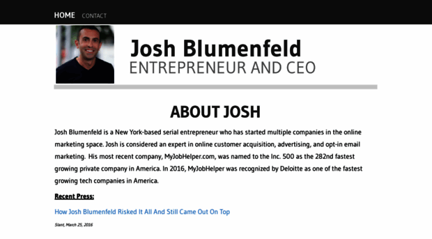 joshblumenfeld.com