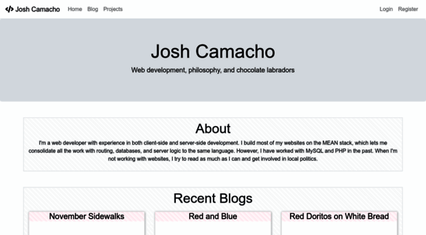 joshcamacho.net