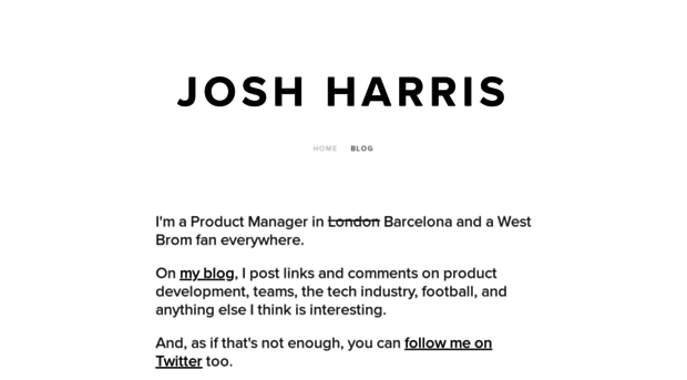 joshharris.co