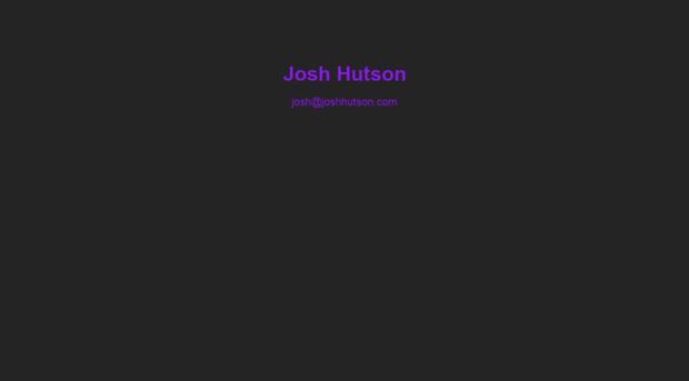 joshhutson.com