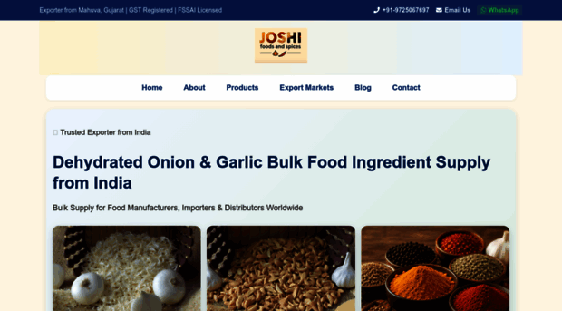 joshispices.com