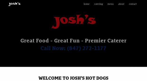 joshshotdogs.com