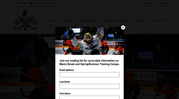 joshsoareshockey.com