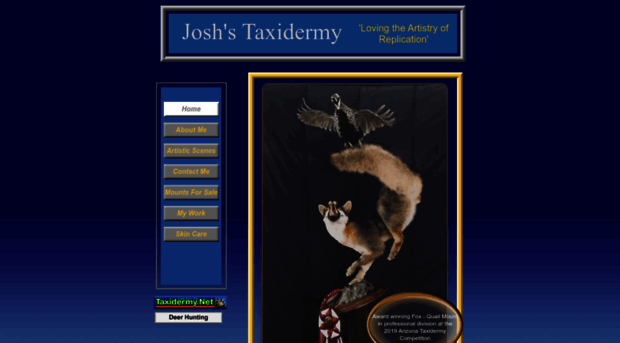 joshstaxidermy.com