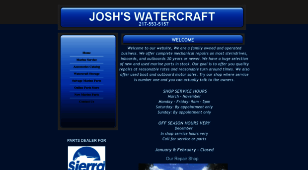 joshswatercraftrepair.com