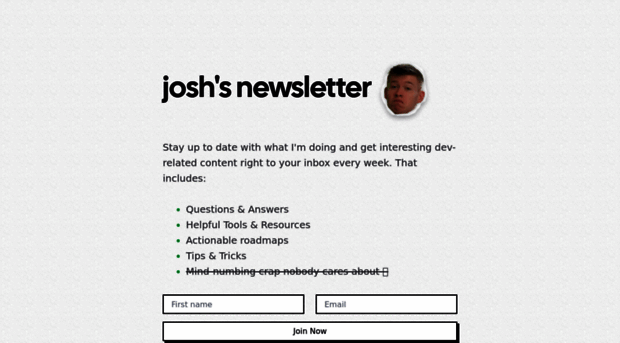 joshtriedcoding.com