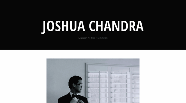 joshuachandra.com