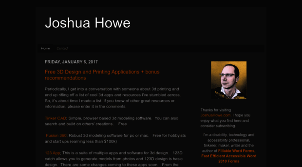 joshuahowe.com