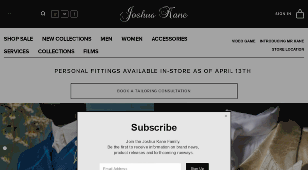 joshuakanestore.com