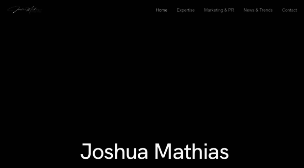 joshuamathias.com