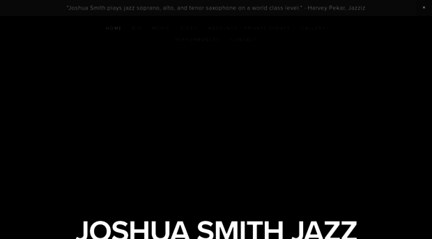 joshuasmithsaxophone.com