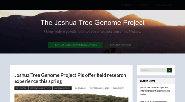 joshuatreegenome.org