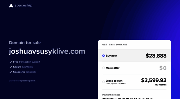 joshuavsusyklive.com