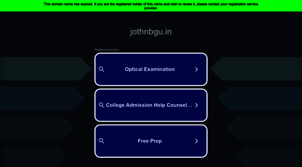 jothnbgu.in