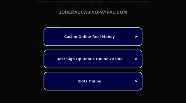 joueraucasinopaypal.com