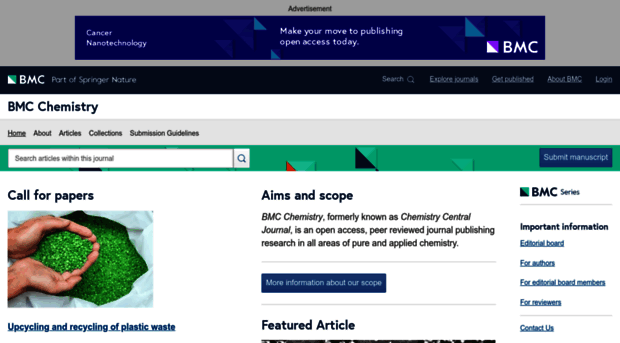 journal.chemistrycentral.com