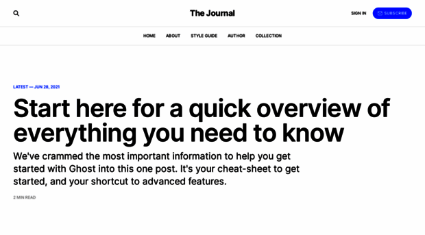 journal.ghost.io