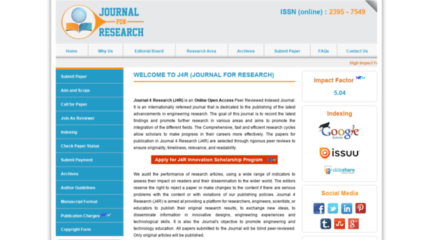 journal4research.org
