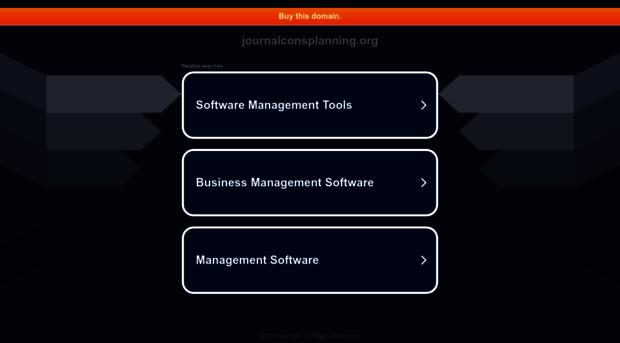 journalconsplanning.org