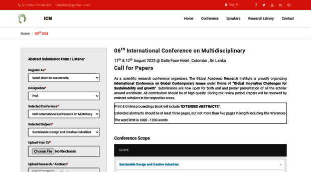 journalismconference.globalacademicresearchinstitute.com