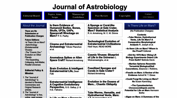 journalofastrobiology.com