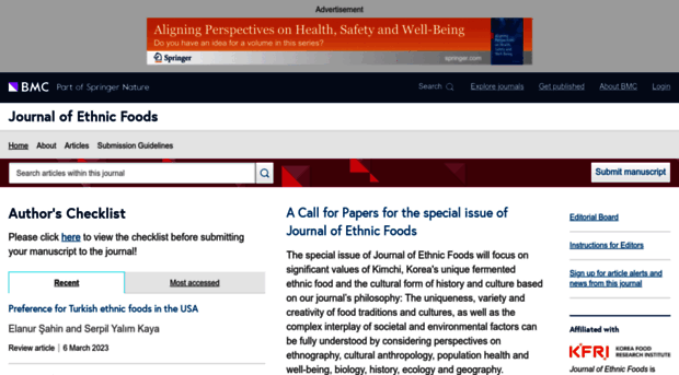 journalofethnicfoods.biomedcentral.com