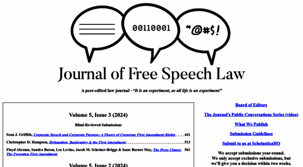 journaloffreespeechlaw.org