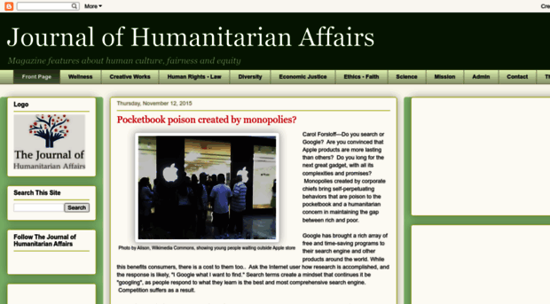 journalofhumanitarianaffairs.blogspot.com