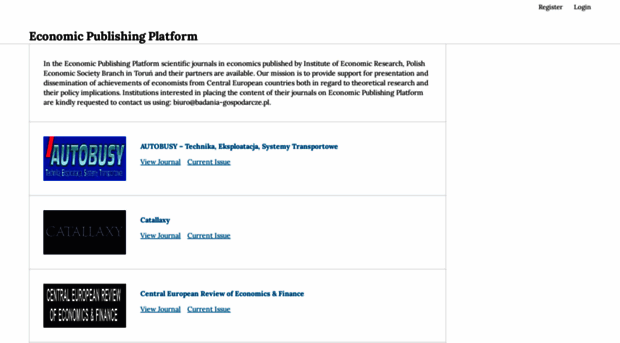 journals.economic-research.pl