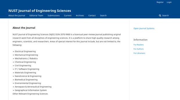 journals.nust.edu.pk