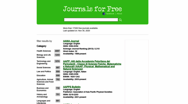 journals4free.com