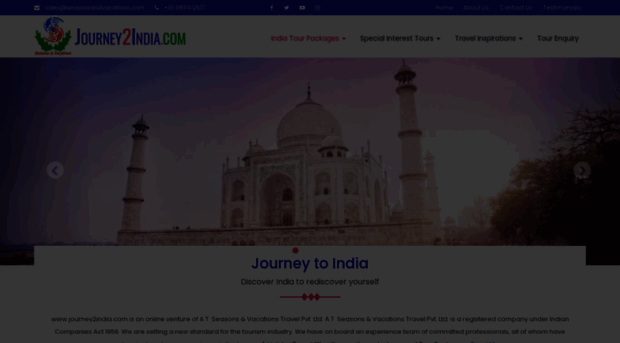 journey2india.com