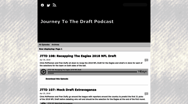 journeydraft.eaglesradio.libsynpro.com