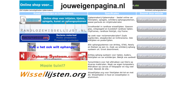 jouweigenpagina.nl