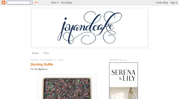 joyandcake.com