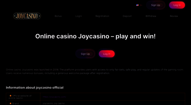 joycasino.org