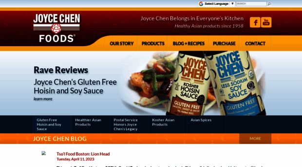 joycechenfoods.com