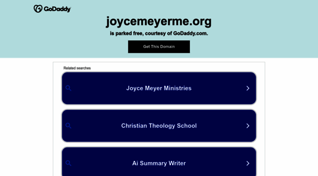 joycemeyerme.org
