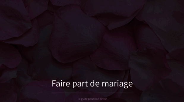 joyeuxmariage.fr