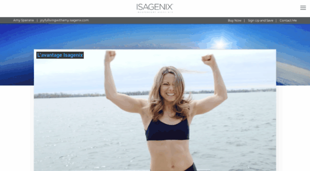 joyfullivingwithamy.isagenix.com