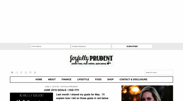 joyfullyprudent.com