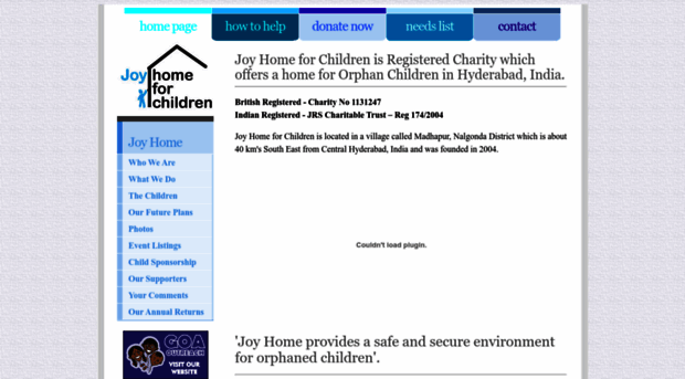 joyhomeforchildren.com