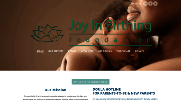 joyinbirthingfoundation.org