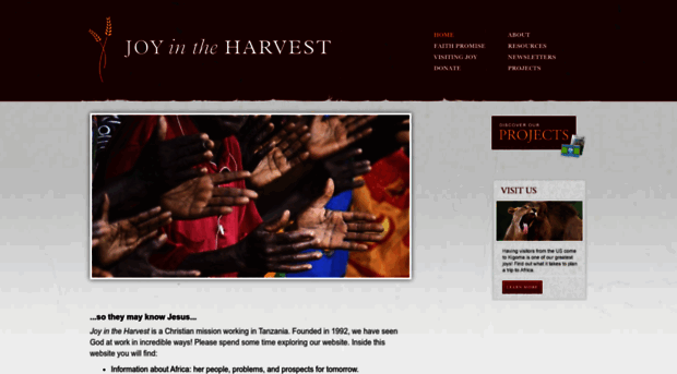 joyintheharvest.com