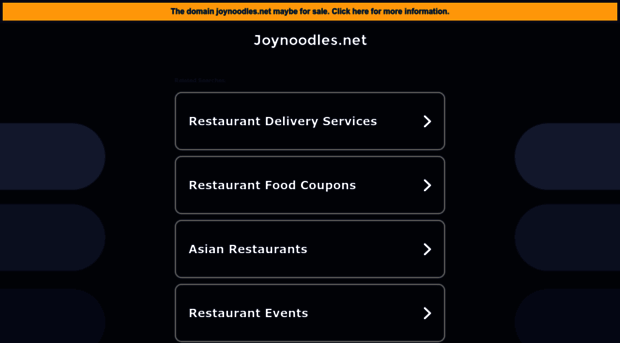 joynoodles.net