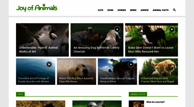 joyofanimals.com