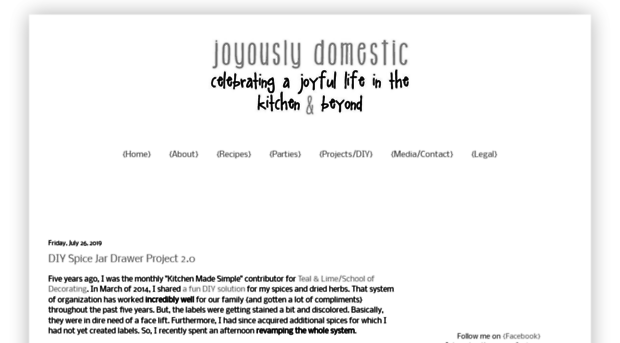 joyouslydomestic.blogspot.com