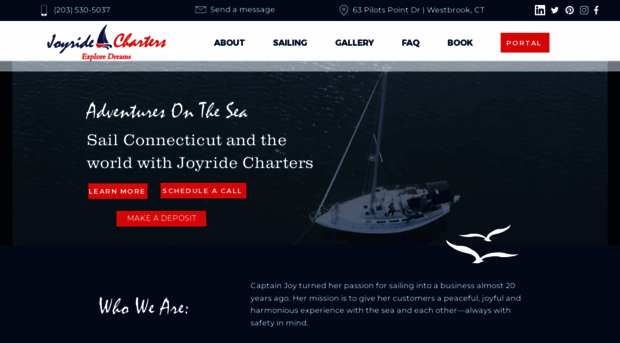 joyridecharters.com